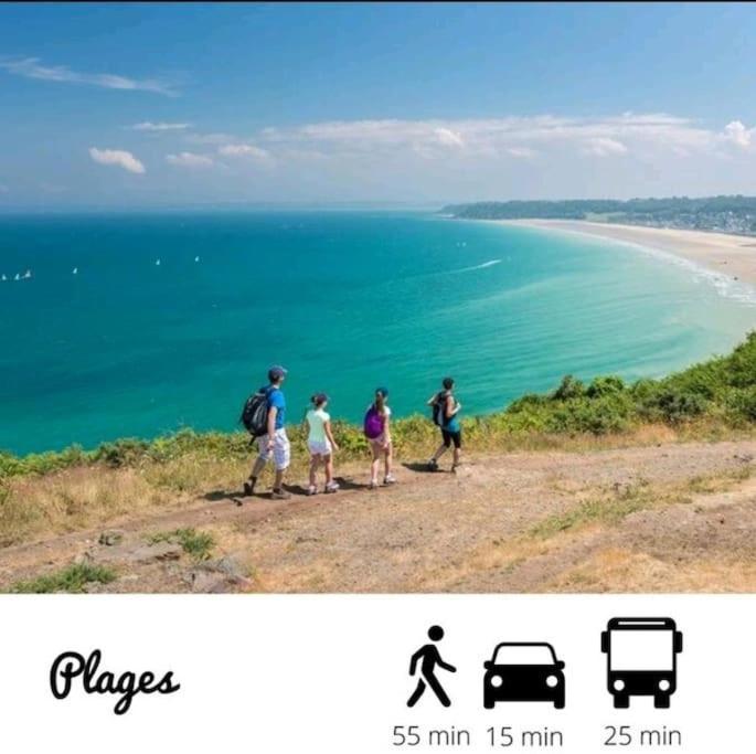 Le Paris-Brest - Faites Une Pause Sur Votre Trajet Apartment แซงต์-บรีเออ ภายนอก รูปภาพ
