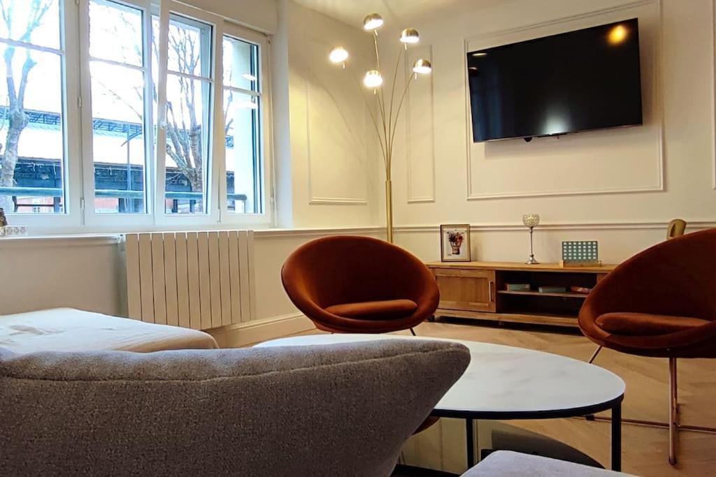 Le Paris-Brest - Faites Une Pause Sur Votre Trajet Apartment แซงต์-บรีเออ ภายนอก รูปภาพ